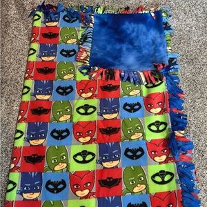 Colorful Superhero Fleece Blanket